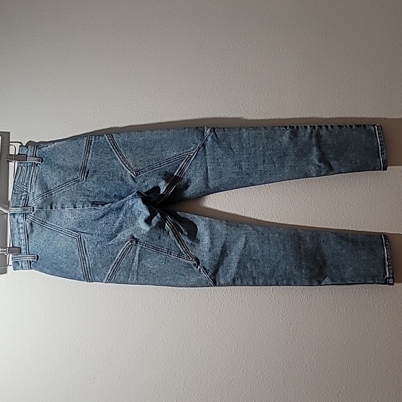 REVICE Denim Star Bohemian Hippie Retro High Rise Medium Wash Skinny Jean EUC 25 - Picture 15 of 16